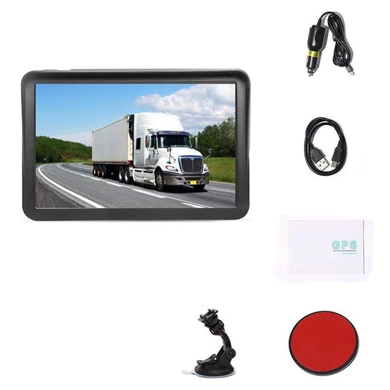 Sat Nav 9 Inch GPS Navigation Pre-Installed UK Europe Maps for Car Truck Lorry Motorhome POI Search Speed Camera Alert | Автомобили и