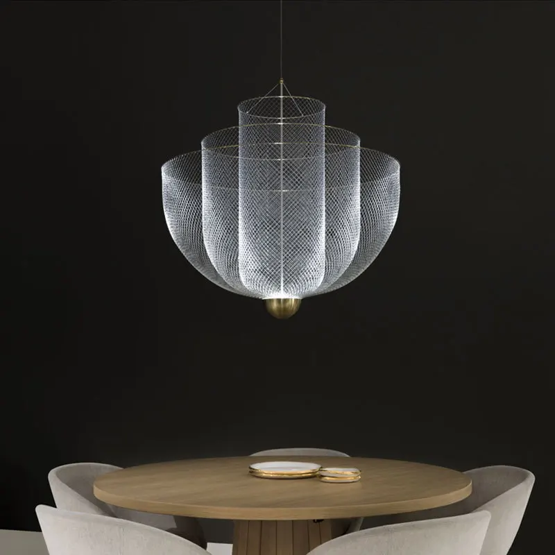 

luminaria iron LED pendant lights deco chambre