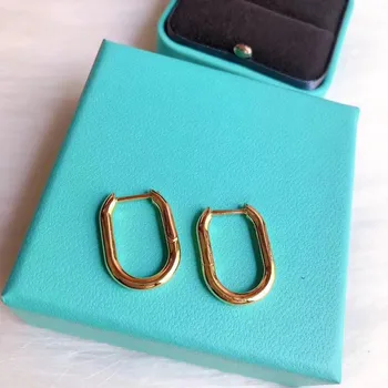 

TSHOU335 fashion round Girls Earrings 925 silver earring personality Bohemia tradition hoop earring