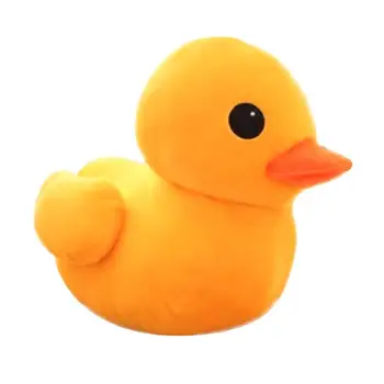 

Lovely Cartoon Duck Stuffed Plush Toys Skillful Manufacture Kids Children Cute shape Superior Quality Hongkong Animal Toy