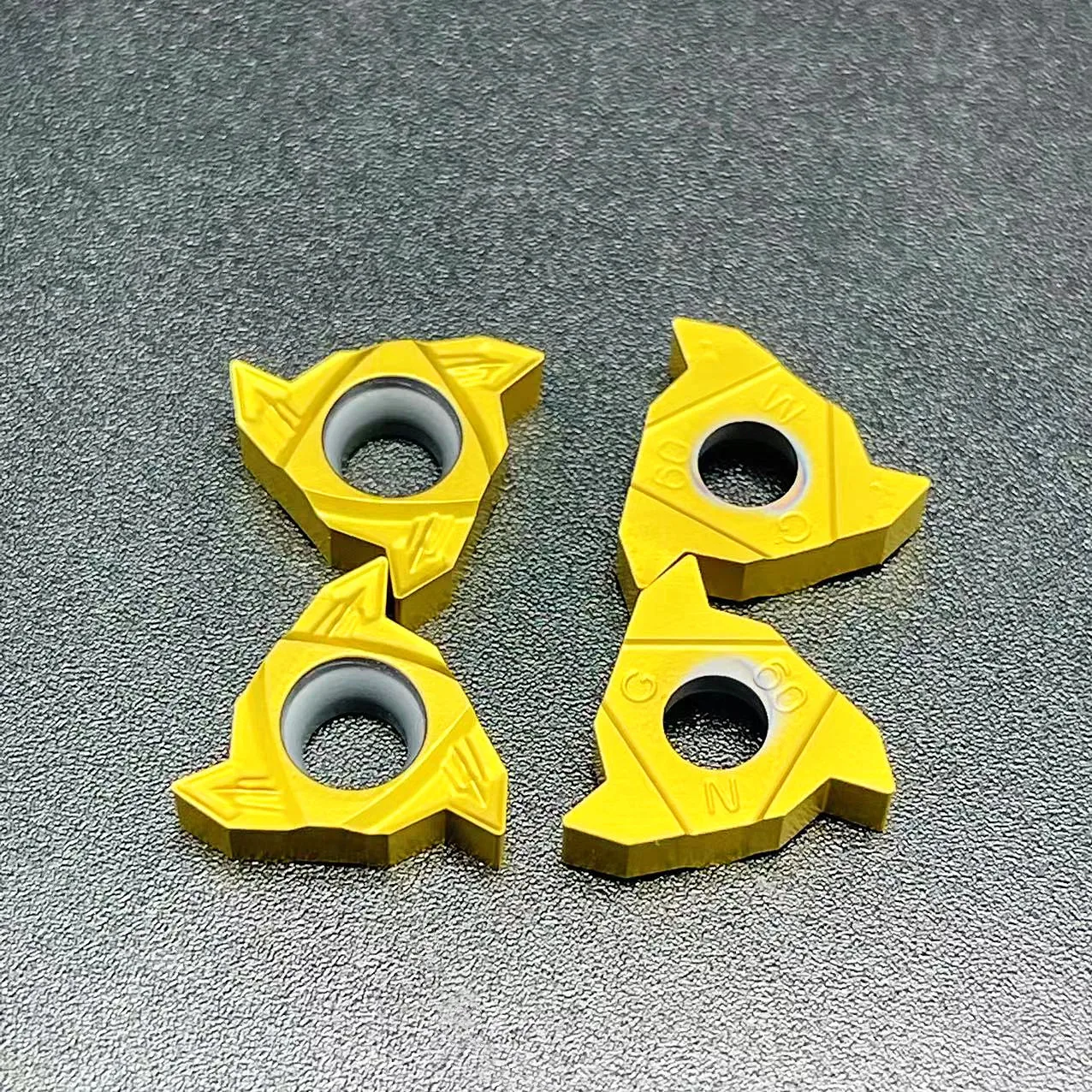 RT16.01W G60 YBG201 = 16ER G60 RT22.01W 100% original carbide insert YBG201=Processing: stainless steel, steel, cast iron, etc drilling spindle