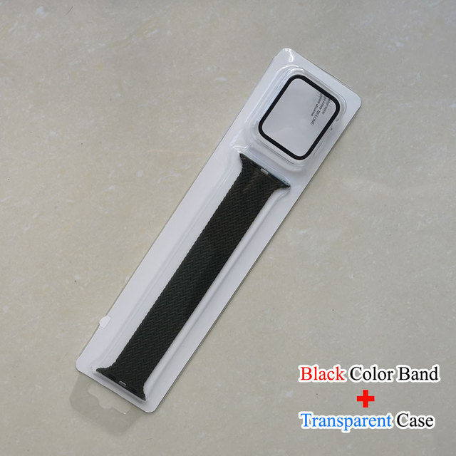 Strap On Correa Apple Watch Band 44mm 42mm Solo Loop Braided Veins Silicone Bracelet Apple Watch 6 5 4 3 Accessories