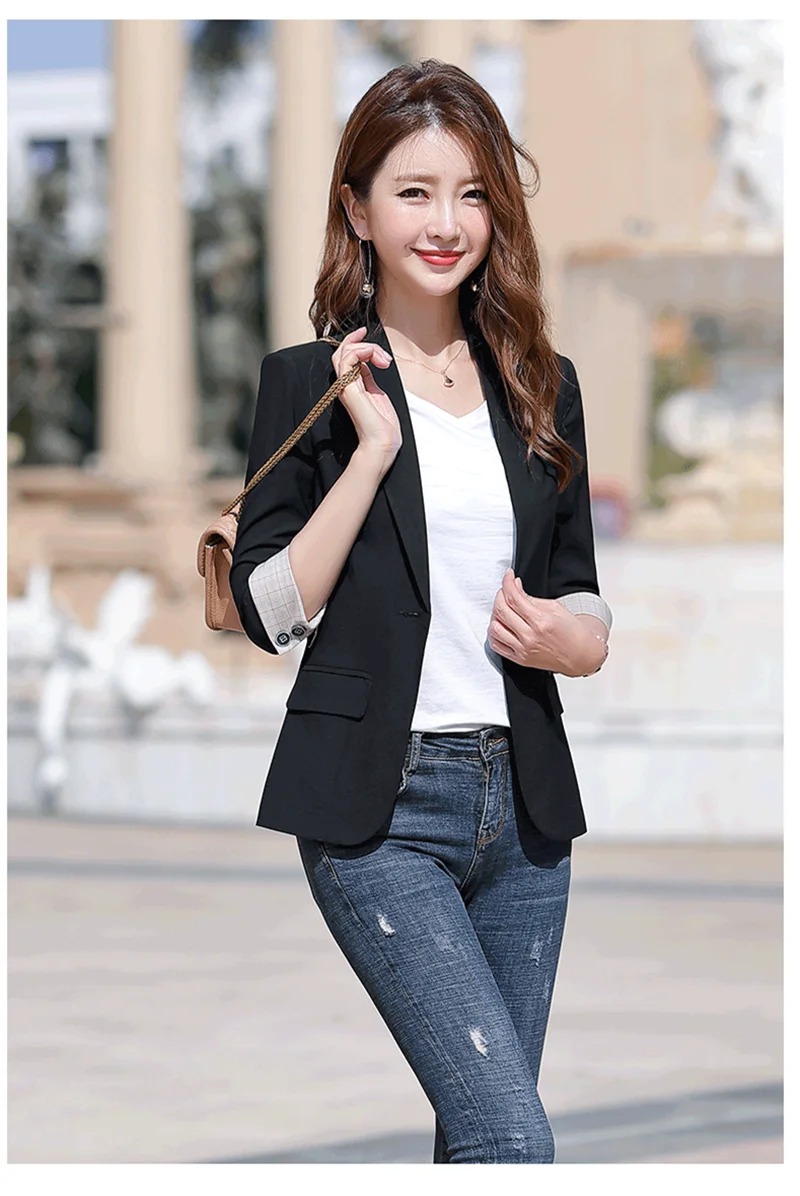 Новая Осенняя женская обувь для отдыха с коротким пальто модная женская обувь повседневные Элегантные темпераментные плиссированные закрытые туфли-приталенный, с одной пуговицей; маленький костюм в стиле ретро; пальто