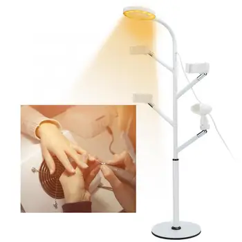 

Multi-direction Adjustment LED Streaming Ring Light Multifunction Studio Photography Beauty Salon Tattoo Fill Light (Black)