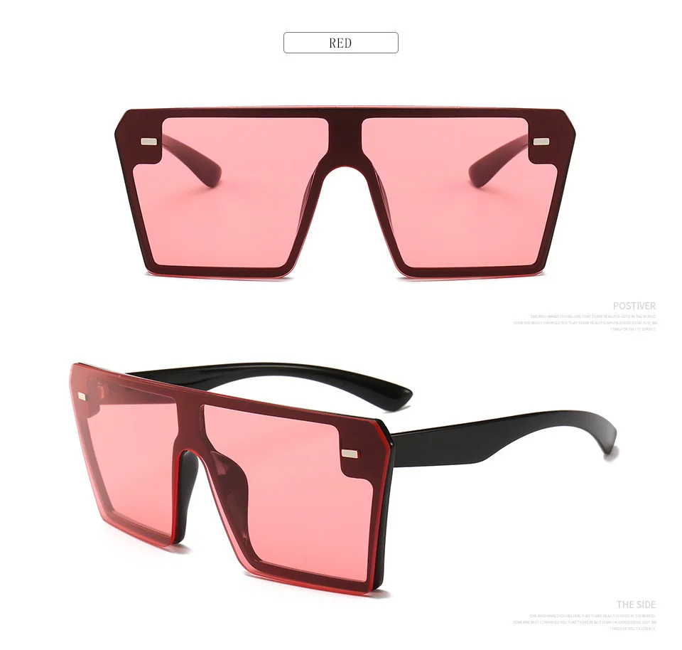 Новые негабаритные Квадратные Солнцезащитные очки женские модные красочные ртутные ретро Оригинальные солнцезащитные очки UV400