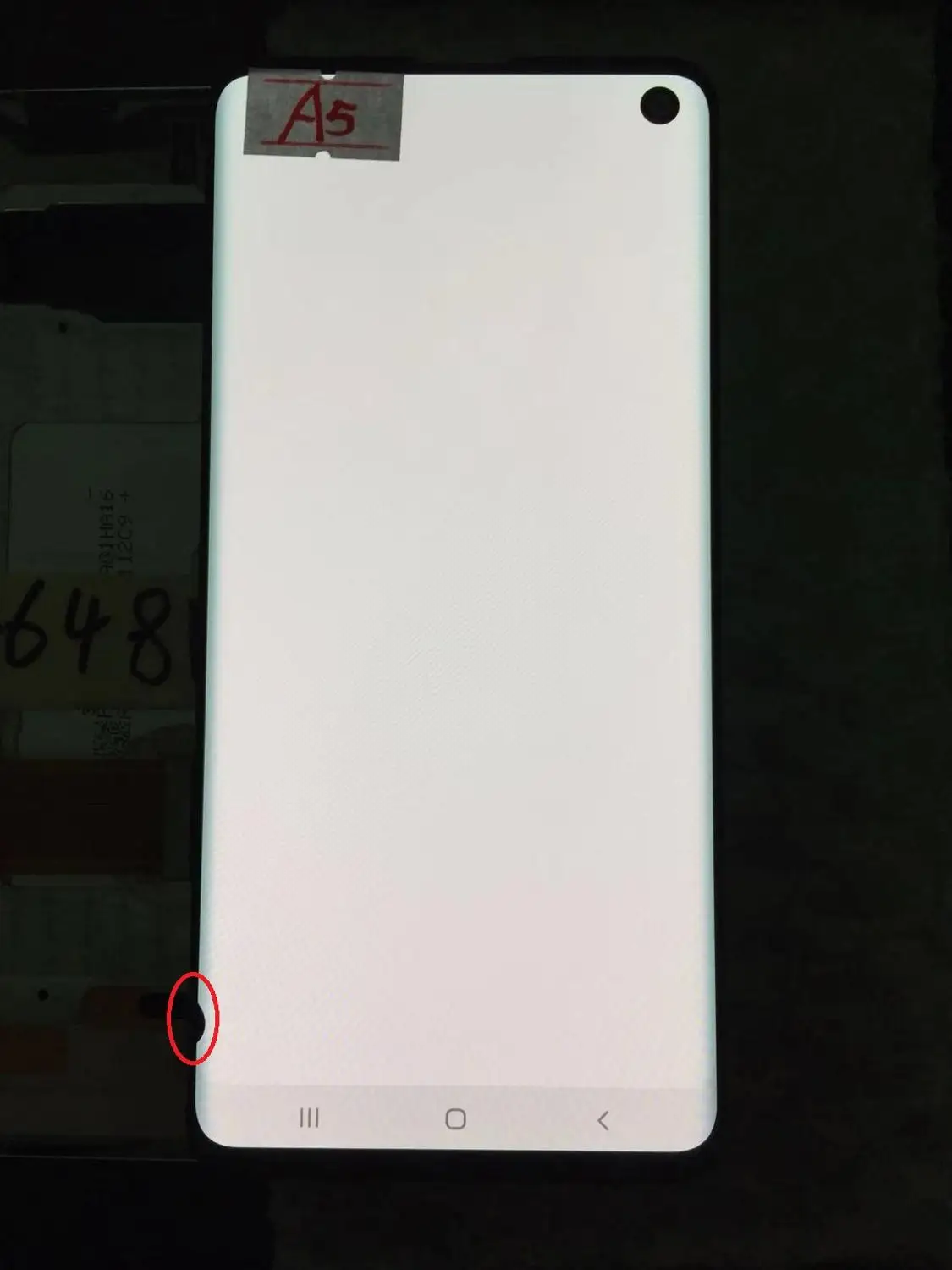 AMOLED экран с черными точками для samsung Galaxy S10 G973U G973F G973A G973V ЖК-дисплей сенсорный экран в сборе - Цвет: NO.A5