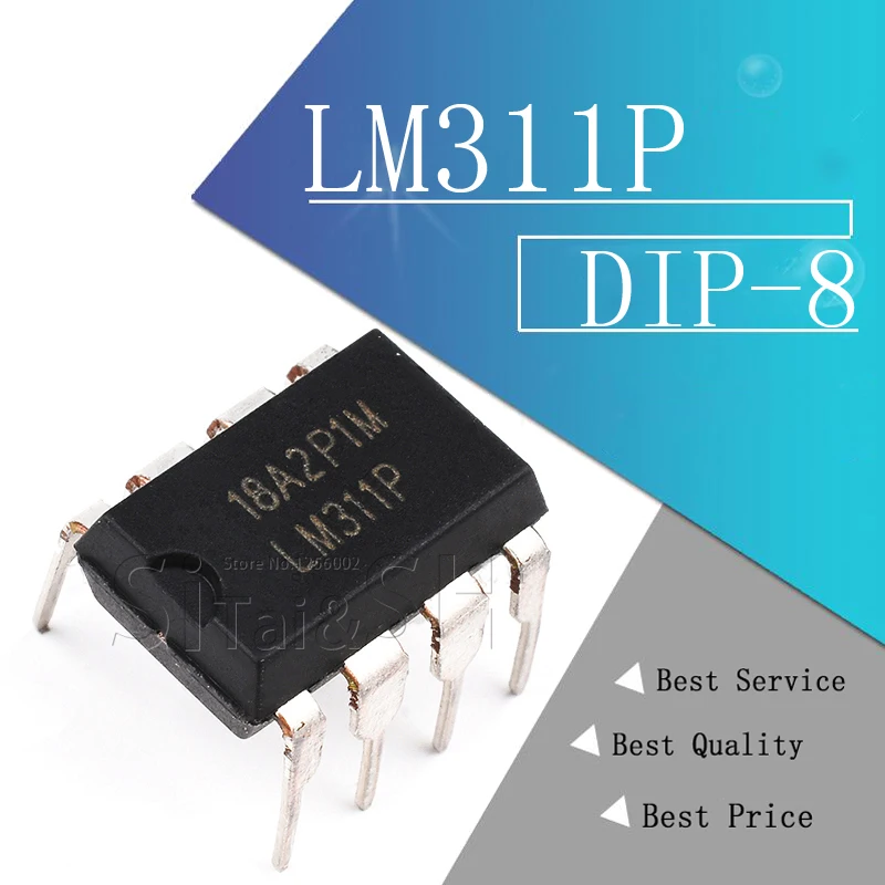 10 шт./лот LM311 LM311P LM311N DIP-8 Компаратор напряжения новый оригинальный | Электронные