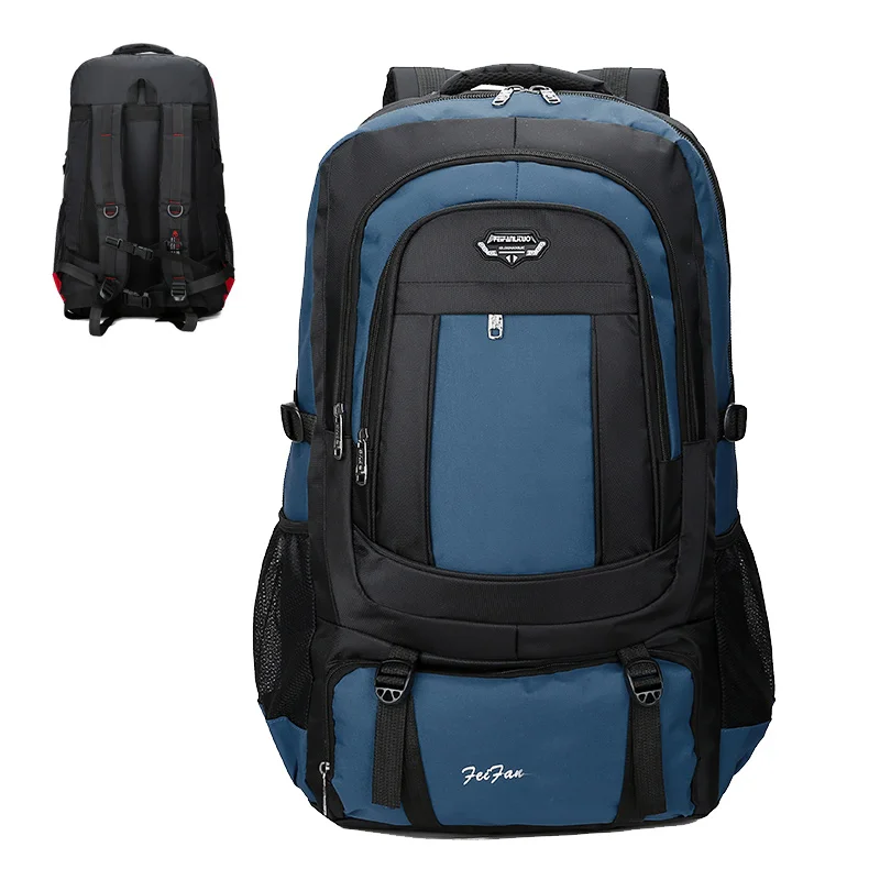 

2019 New Large Capacity Oxford Cloth Waterproof Outdoor Men Backpack Ladies Leisure Camping Hiking Backpack Sports Tide Package