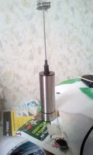 Whisk Foam-Maker Electric-Milk-Frother Coffee-Mixer Stainless-Steel Mini Home Spring