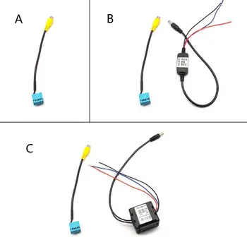 

Car RCA Rear View Camera Plus Timer Relay Delay Filter for 5 Inch MIB Conversion Cable Adapter Replacement Accessories