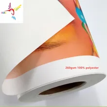 260gsm холсты из полиэстера со струйной печатью художника холст для цифровой печати и живописи доступный размер 2" 36" 4" 44" 5" 60" x 30 м