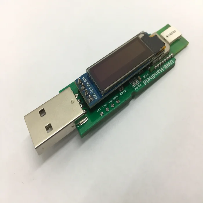 

For 1 tag+ 4 base station (3D positioning) UWB handheld rangefinder positioning UWB real-time distance display UWB module