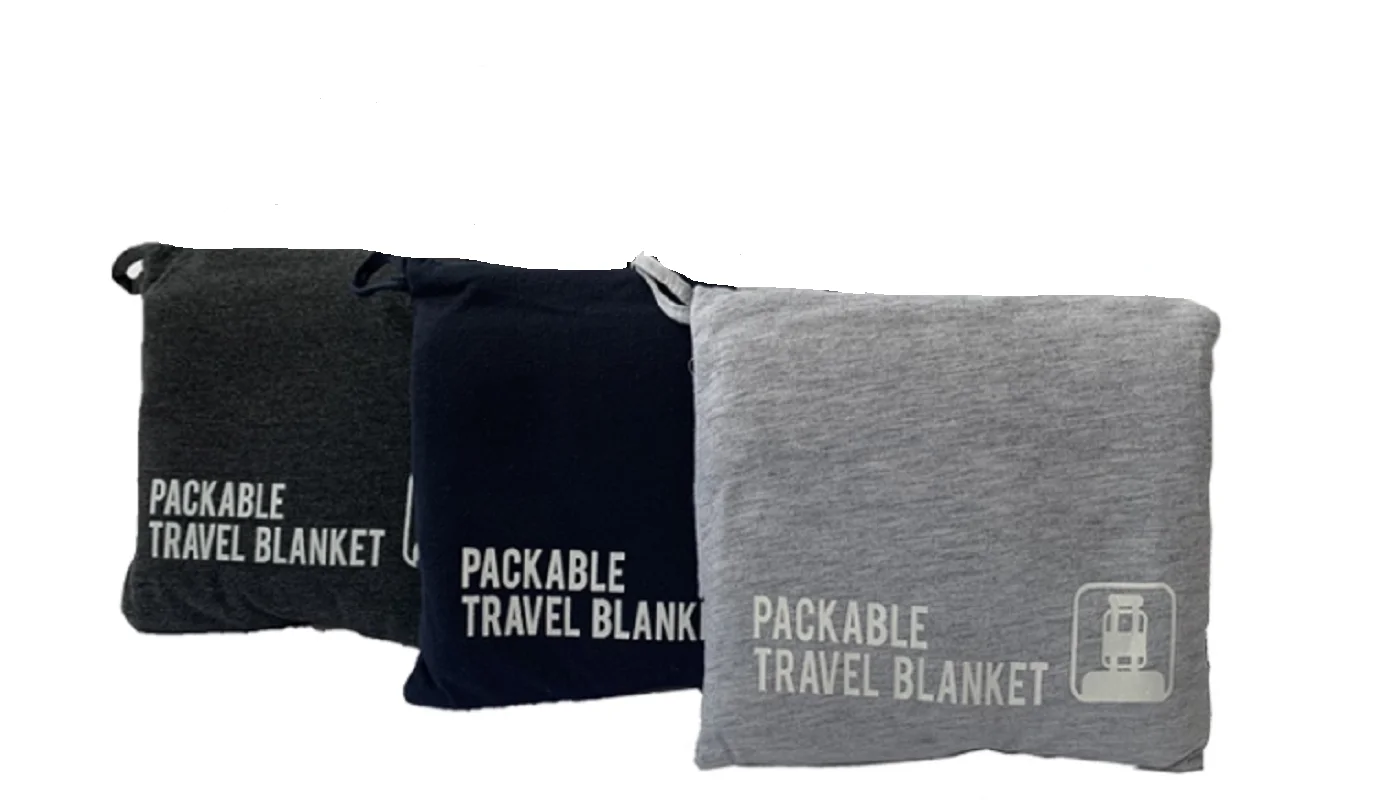 Packable Perfect Lightweight Travel Blankets For Airplanes Gary