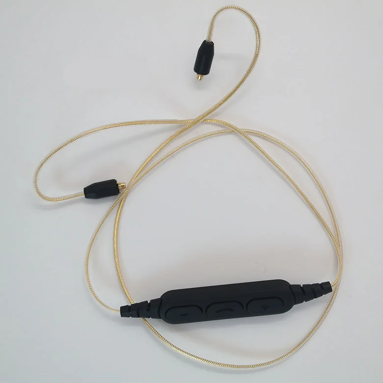 5.0 Wireless Bluetooth Cable MMCX Headphone Bluetooth Cable For XBA-Z5/XBA-A3/XBA-A2/XBA-H3/XBA-H2/HA-FX850 mmcx cable - Цвет: mmcx gold