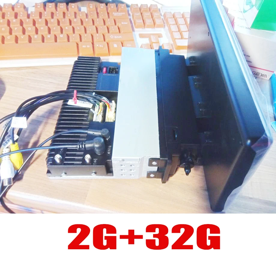1 Din Android 9,0 4 ядра 2G 32G Универсальный Автомобильный Радио Мультимедиа стерео плеер gps навигация головное устройство 10,1 дюймов 1024*600 - Цвет: 2G32G