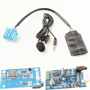 

Car Bluetooth AUX Adapter Microphone Handsfree for Acura CL Bluetooth wireless music disc box Support steering wheel control