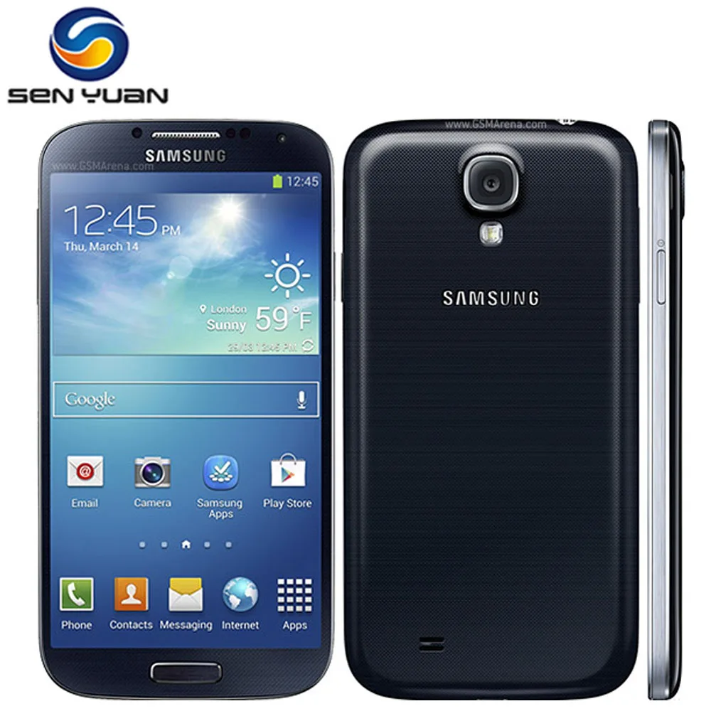 Precio bajo Samsung-teléfono inteligente Galaxy S4 i9500 i9505, Original, libre, 3G y 4G, pantalla de 5,0 pulgadas, 2GB de RAM, 16GB de ROM, s4, renovado Kjwnegmpj65