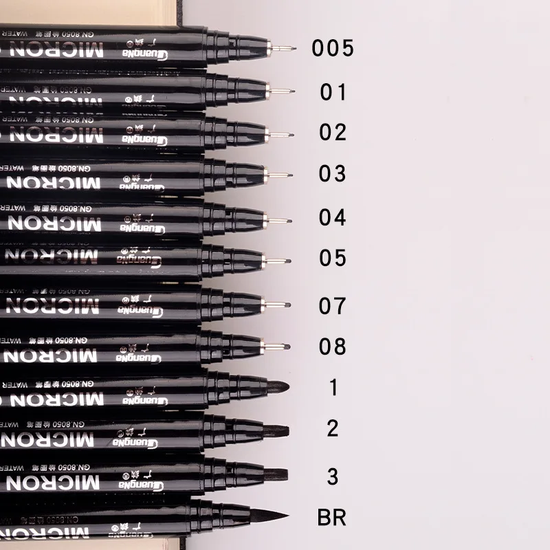 Ручки Fineliner маркеры для рисования наконечник кисти крючки граффити ручки товары