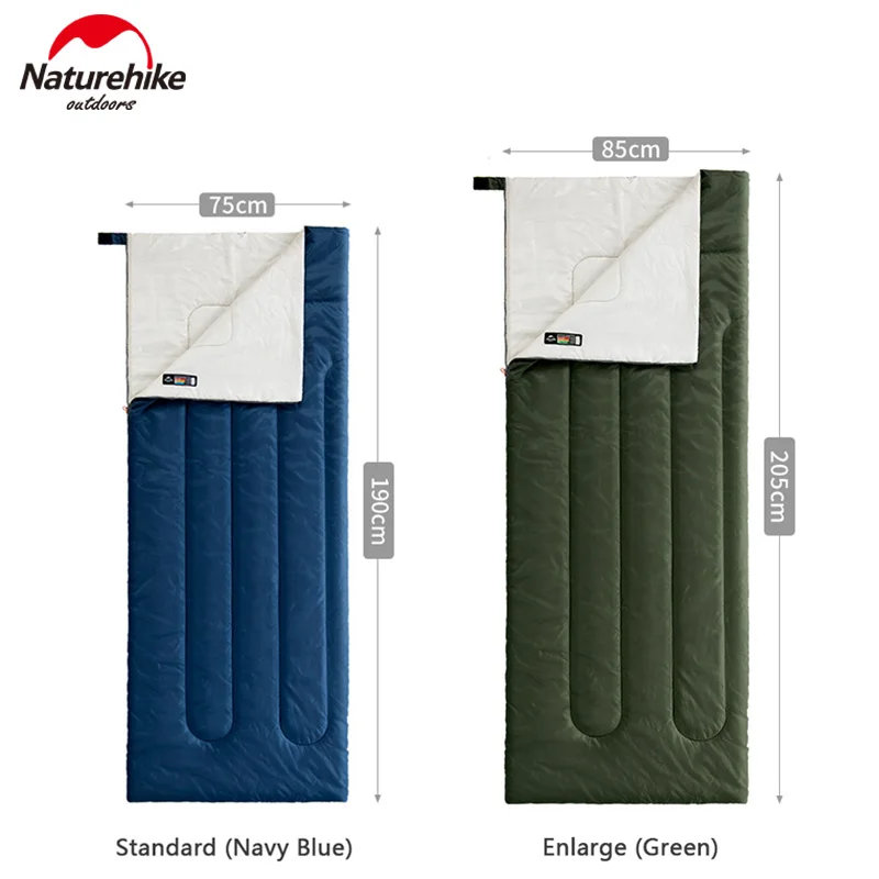 Naturehike новый спальный мешок тип конверта 3 сезона одиночный человек