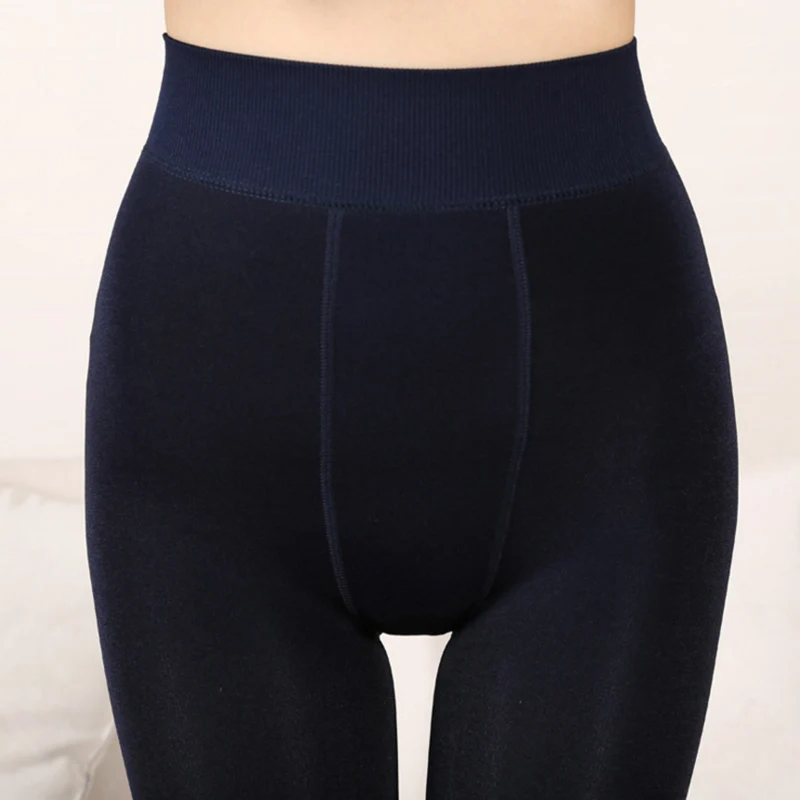 Women's Clothing Candy Colors Women Pants Velvet Thick Warm Leggings For Winter Ladies Super Elastic Women Leggings