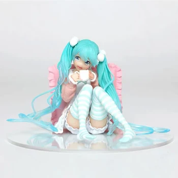 

In stock Original Taito Vocaloid figure casual wear version Hatsune Miku model Figurals