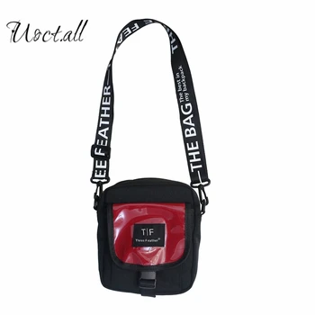 

2020 New Fashion Hip-hop Street Jump Di Bao Messenger Female Student Korean Wild Ins Tooling Shoulder Bag Chest Bag Waist Bag