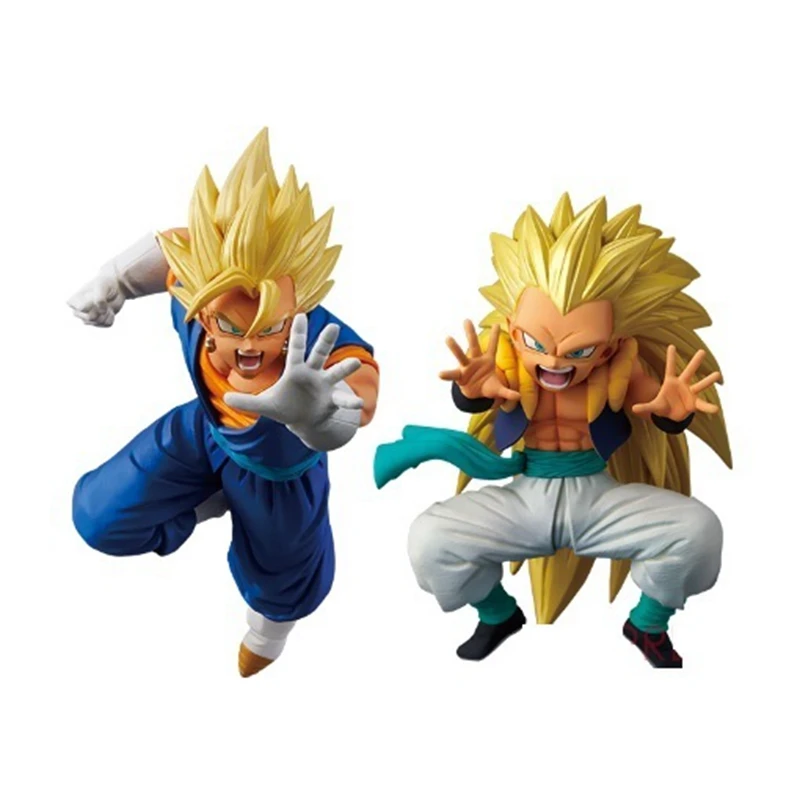 В наличии WSTXBD banblu dragon Z DBZ SSJ Vegetto VS SSJ3 Gotenks vol.2 игрушки фигурные модели куклы