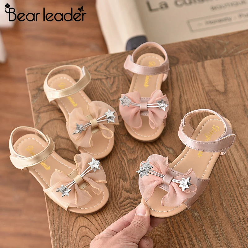 Bajar ven Jugar con Oso líder niñas sandalias de verano 2020 nueva marca niños Bowtie sandalias  de princesa para niñas de fiesta de playa zapatos dulce bebé, sandalias  para niña|Sandalias| - AliExpress