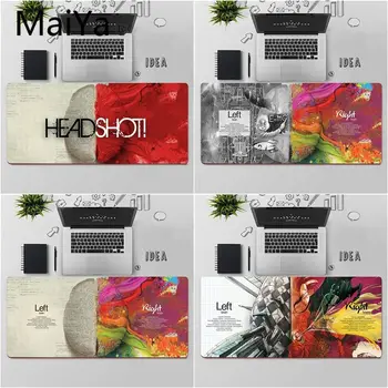 

Maiya Top Quality Einstein Left Right Brain Customized laptop Gaming mouse pad Free Shipping Large Mouse Pad Keyboards Mat
