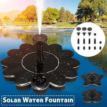 

5V Solar Power Fountain Pump Panel Watering kit Garden Plants Watering Power Fountain Pool Pond Submersible Watering Waterfall