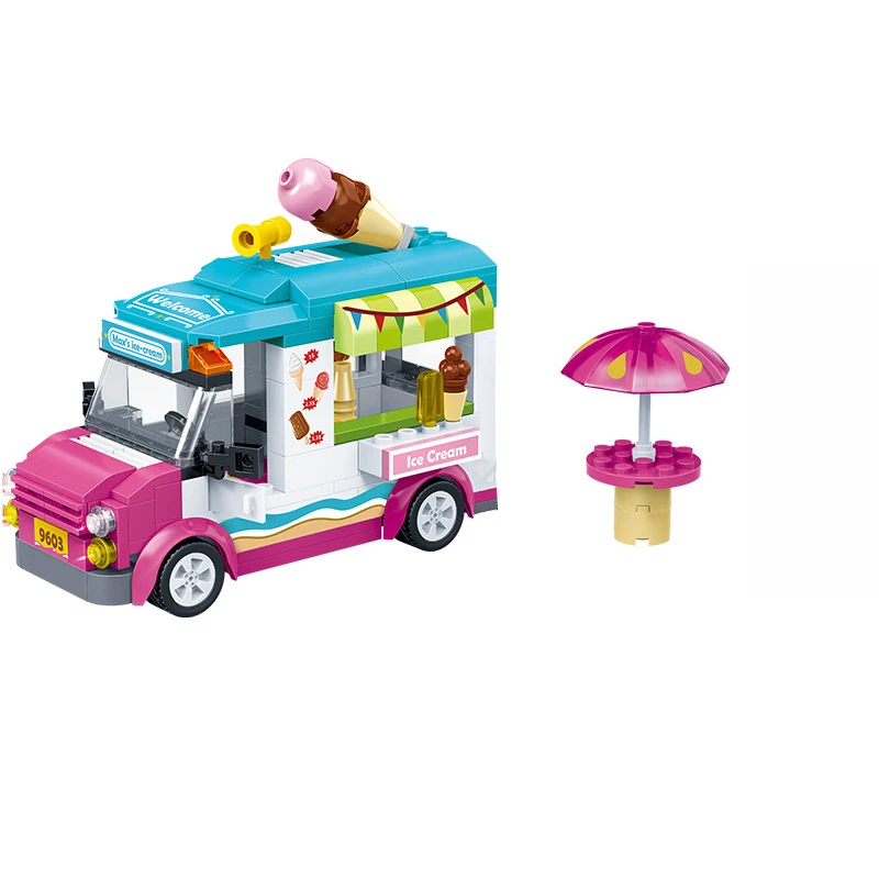 

NEW Friends Series Amusement Park Ferris Wheel Model Building Blocks Bricks Playgame Legoingly Toys For Children Girls Toy Gifts