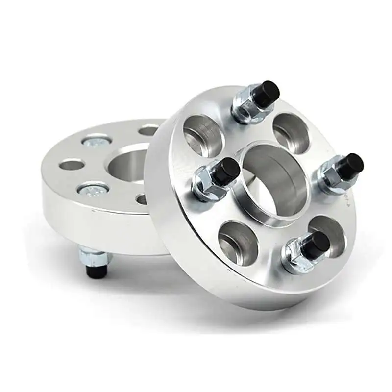 2 колесные адаптеры кованые алюминиевый сплав CNC 4-98 58,1 для Fiat - Цвет: 25mm Silver spacers