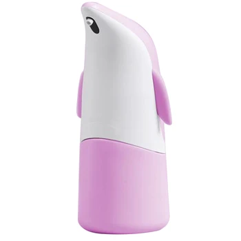 

Bathroom Home Automatic Soap Dispenser Infrared Motion Sensor Hotel Foaming Touchless Hands Free Penguin Shape Hygienic Lotion