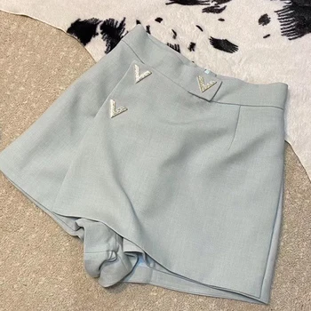 

Women Elegant Shorts Summer Sexy High Waist Shorts Casual Solid Beach Shorts