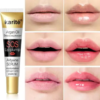 Instant Volumising Lip Plumper Moisturizing Lip Repairing Reduce Lip Fine Lines Brighten Lip Color Collagen