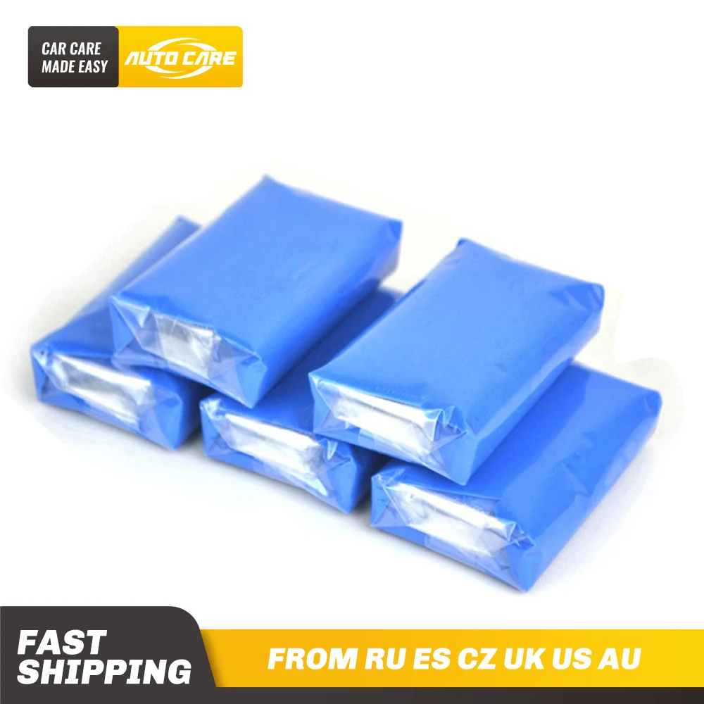 Car-Washer Clay-Bar Auto-Detailing-Cleaner Blue Magic Truck 5pcs100g