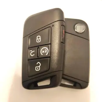 

Original 4+1 Buttons 315 MHz MQB Flip Remote Key for V-W with keyless go Functions