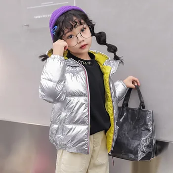

Children Cotton Coat Baby Winter thicken Warm Parkas Kids Girls Boys cotton-padded Jackets Long sleeve Outerwear Jacket Coat