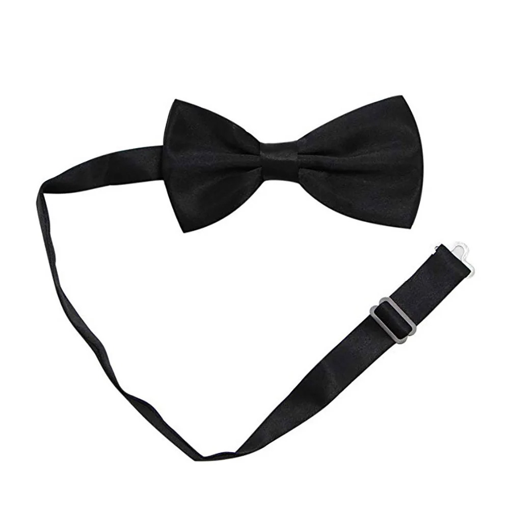 3 Pcs Men Bow Tie And Handkerchief Cuff Link Coffee Bow Tie Dress Shirt Collar Button Bowtie Hanky Cufflink Clasp Satin Bowknot