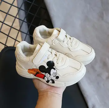 

Children Casual Sport Shoes Baby Boys Girls Soft Sneakers Kids Hook Child Leather Running Canvas Shoes Kids Martin Snow Boot