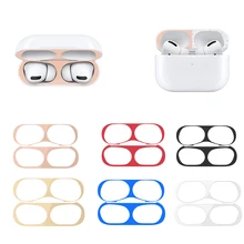 Металлическая защита от пыли для Airpods Pro, наклейка, аксессуары для кожи, чехол для зарядки, защита для Airpods Pro Air Pods Airpod Pro, наклейка