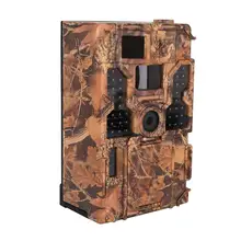 Камуфляжная охотничья камера, 20 миллионов пикселей, 1080 P, инфракрасная камера ночного видения, на открытом воздухе, для охоты на поле, для исследования