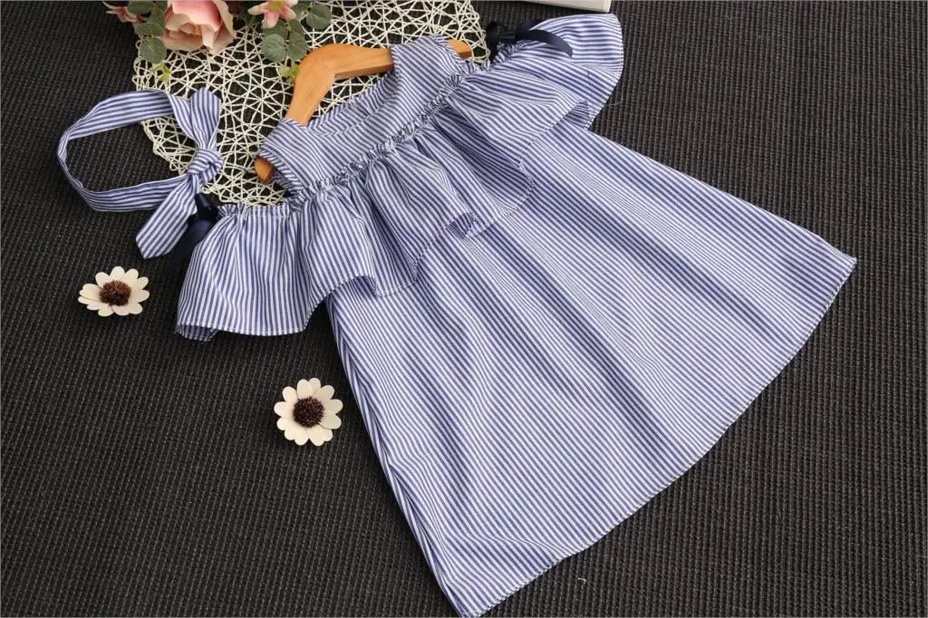 Gilrs Dress Cute Children Kids Baby Girls Dresses Clothes Child Cartoon Summer Dot Sleeveless Kid Garments Clothing 2-7Y Gilrs Dress Cute Children Kids Baby Girls Dresses Clothes Child Cartoon Summer Dot Sleeveless Kid Garments Clothing 2-7Y