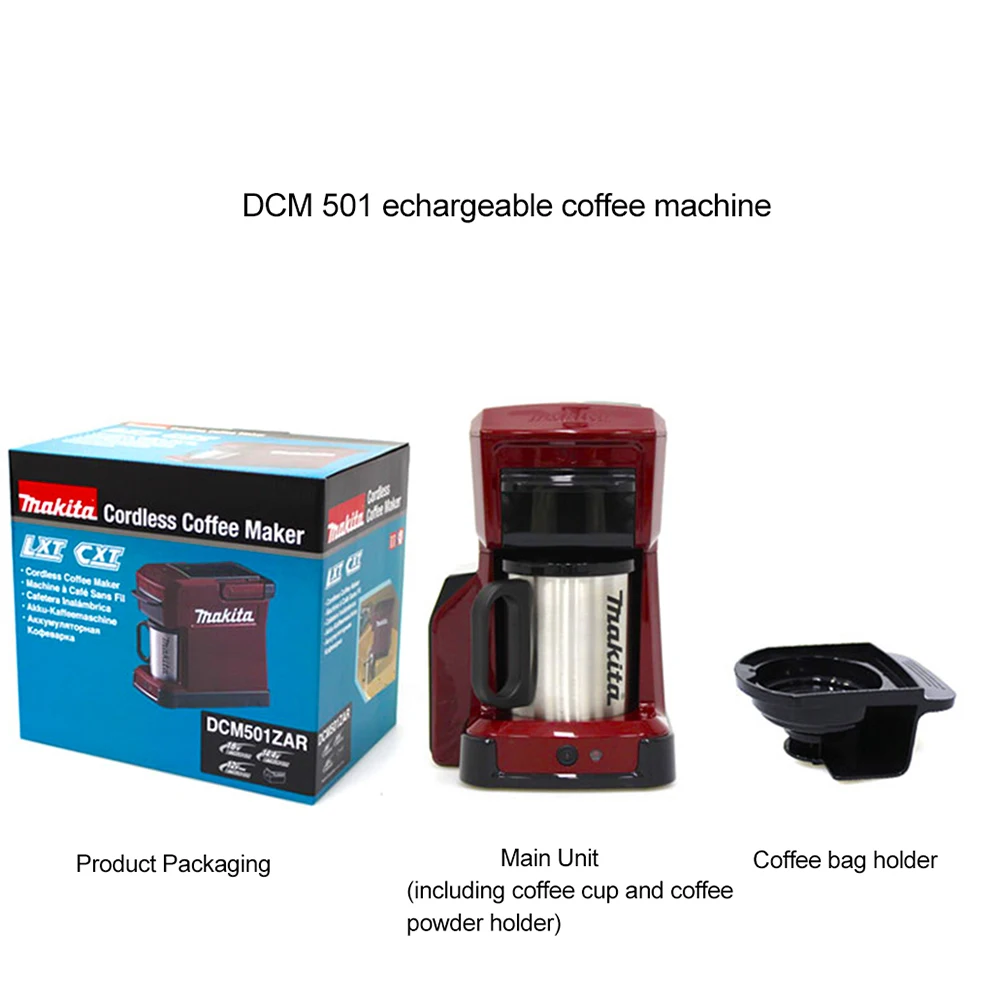 Jepang Makita DCM501 Mesin Kopi Isi 
