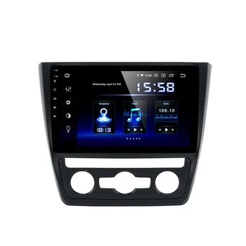 

1 Din Car Radio GPS Android 10.0 for Skoda Yeti 2014 2015 2016 Radio Bluetooth 10.2" Multi Touch Screen DSP