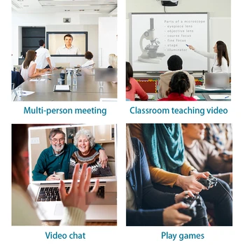 

Computer Components Portable 4K HD 1080P Plug And Play USB 2.0 Online Teaching Metal Video Card HDMI Game Recording