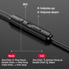 FONKEN 3.5mm Earphone Wired Earpiece Stereo Bass Music Earpiece For Xiaomi Samsung Waterproof Sports Earbuds Gaming Headset Mic 3