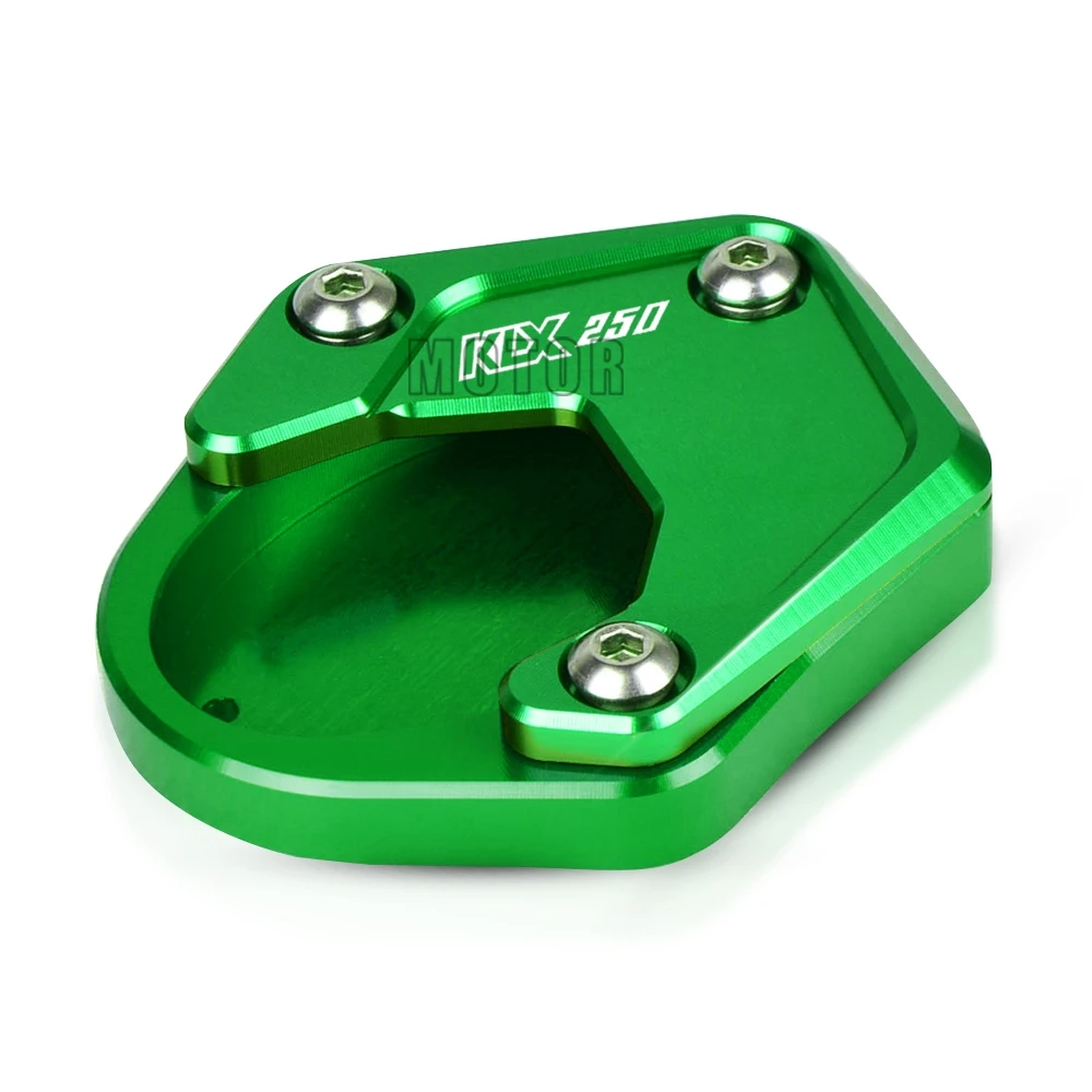 Motocross 09-16 KLX 250 Side Stand Enlarge Plate Kickstand Extension Dirt bike for kawasaki KLX250 2009-2016 10 11 12 13 14 15