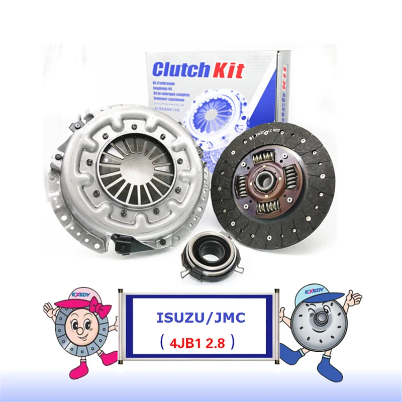 IS38121170 For jmc/ isuzu 4JB1 2.8 ORIGINAL Clutch Disc Plate Bearing Kit Set Three Pcs | Автомобили и мотоциклы