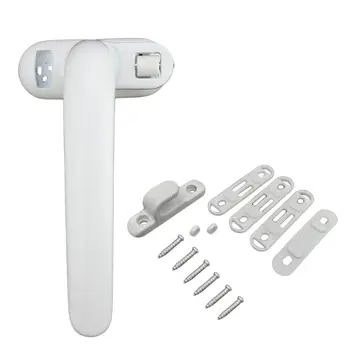 

1Set Door Lock Handle Sliding Window Security Hasp for Home Hardware Left/Right